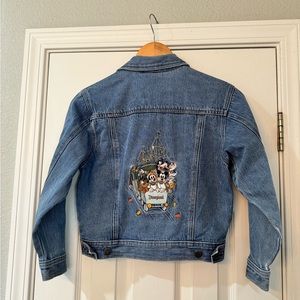 Vintage Disneyland Mickey Mouse and Friends Denim Jacket youth M